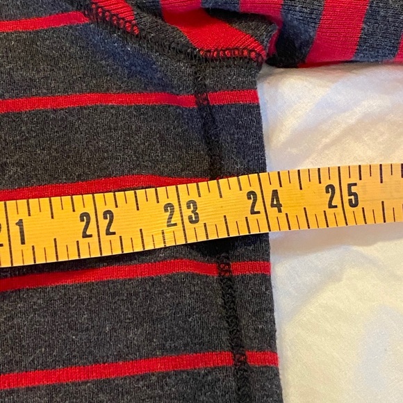 Eddie Bauer 2X sweater sweatshirt charcoal red top - Picture 9 of 10